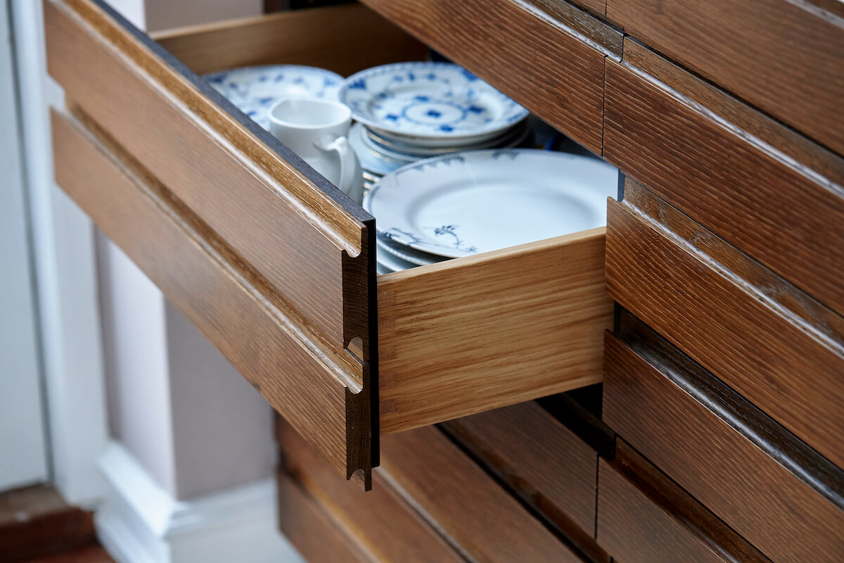spand budget Afvige Køkkenskuffer til IKEA køkken | Fingertappede træskuffer | Form Plus